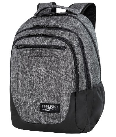 Plecak Coolpack CP Soul Snow grey 3 komory