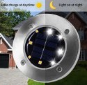 LAMPA SOLARNA 8 LED SMD DO WBICIA W PODŁOŻE KPL.4SZT #H1