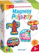 MAGNESY POJAZDY KREATYWNE ZABAWY RANOK