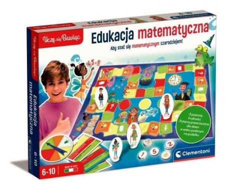 Edukacja matematyczna Gra planszowa Clementoni