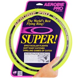 Frisbee Dysk do Rzucania AEROBIE Pro Yellow