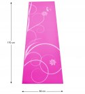 Mata do Ćwiczeń Jogi SPARTAN Pink 170 x 60 cm - różowa