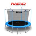 Trampolina ogrodowa 10ft/312cm z siatką wewnętrzną i drabinką