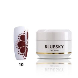 BLUESKY PAINT GEL 8ml - BRĄZOWY DK 10