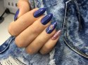 Bluesky Gel Polish AW 1805 - BIG Blue marble