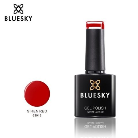 Lakier hybrydowy Bluesky Gel Polish 10ml 63916 SIREN RED