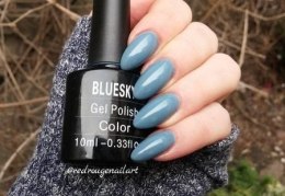 Lakier hybrydowy Bluesky Gel Polish 10ml 63927 GREY SHADOW