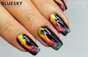 Pyłek Pigment neon UV 02 SMOKY NAILS efekt dymu