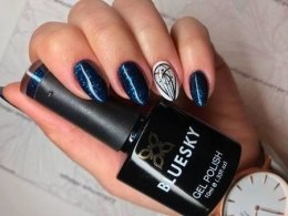 Bluesky Gel Polish 80636 STARRY SAPPHIRE