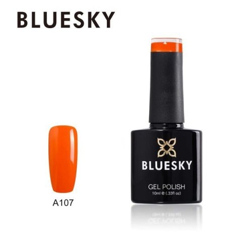 Bluesky Lakier Hybrydowy A107 BRIGHT ORANGE SUN 10ml