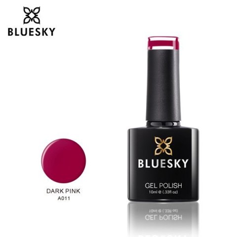 Bluesky Lakier Hybrydowy A11 DARK PINK 10ml