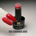 Lakier hybrydowy Bluesky A15 RED SHIMMER 10 ml