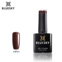 Lakier hybrydowy Bluesky VIP 01 CHOCOLATE BROWN GOLD 10ml