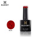 Lakier hybrydowy DC 24 TOMATO RED BLACK PEPPER 10ml Bluesky