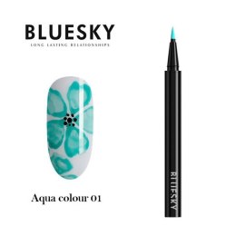 Aqacolor nail pen 01 lakier do paznokci Akwarele