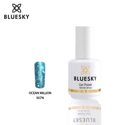 Lakier hybrydowy Bluesky Gel Polish 10ml Nr S07N OCEAN MILLION