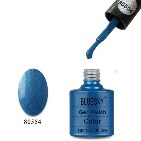 Bluesky Gel Polish 80554 BLUE LAGOON