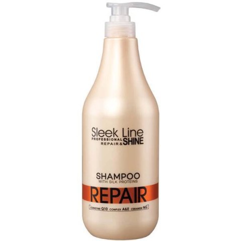 Szampon Stapiz Sleek Line Repair z jedwabiem 1l