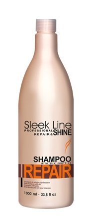 Szampon Stapiz Sleek Line Repair z jedwabiem 1l