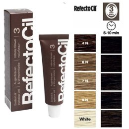 Zestaw henna Refectocil Brąz + Płatki painkowe pod oczy 100 szt