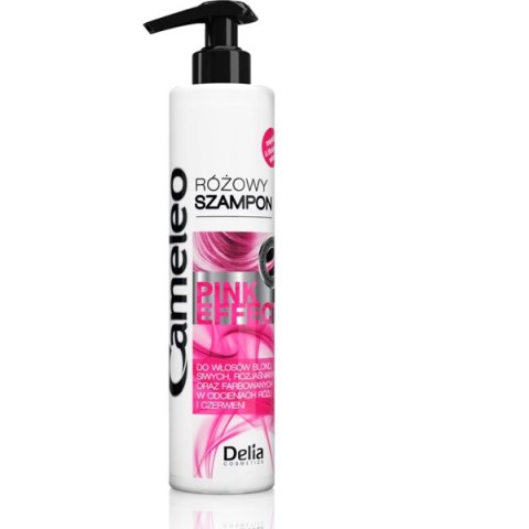 Delia Cameleo Pink Effect różowy szampon do blond włosów 250 ml