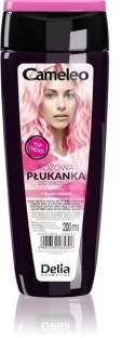 Delia Cameleo płukanka do włosów różowa 200 ml