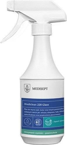 Mediclean 220 Glass 500 ml do powierzchni szklanych