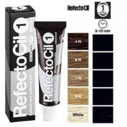 Zestaw Refectocil henna 1.0 czerń woda trymer