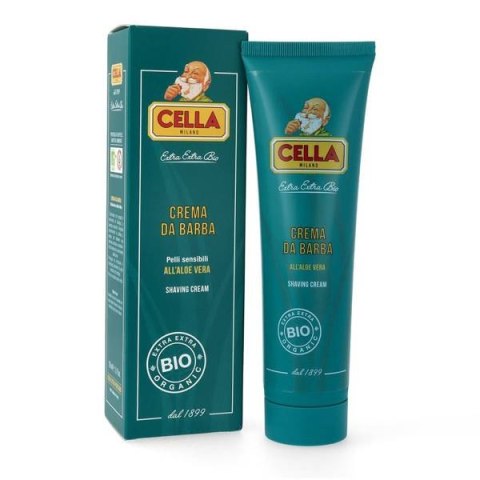 CELLA Organiczny Krem do golenia z aloesem 150 ml