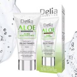 Delia Aloe Jelly Care Matujący żel do twarzy 50 ml