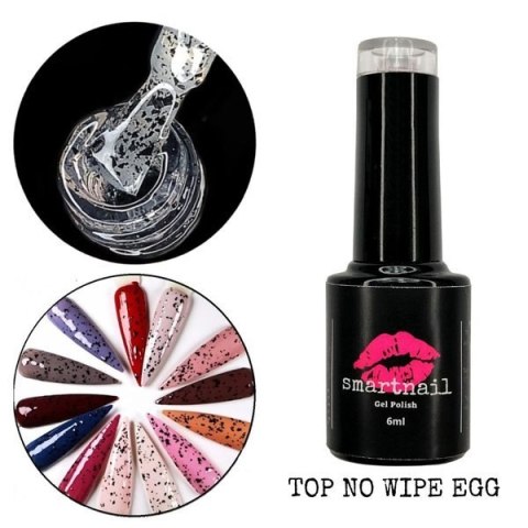 Smartnail Top No Wipe Egg Top nabłyszczający 6 ml