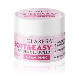 CLARESA Żel Budujący GLAM PINK 45g