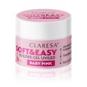 CLARESA Żel Budujący SOFT&EASY Baby Pink 12g