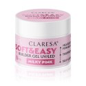 CLARESA Żel Budujący SOFT&EASY Milky Pink 90g