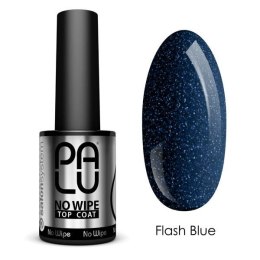 PALU Top No Wipe z brokatem Flash Blue 11g