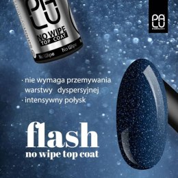 PALU Top No Wipe z brokatem Flash Blue 11g