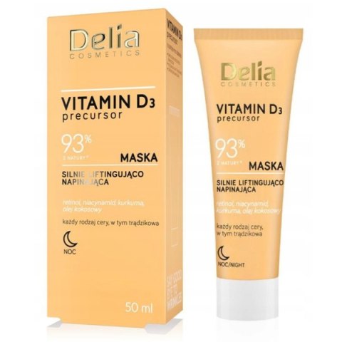 Silnie liftingująca maska napinająca Vitamin D3 Precursor, 50ml