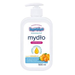 Bambino Rodzina Mydło w płynie z pantenolem - Mirabelka 500ml