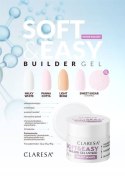 CLARESA Żel Budujący SOFT&EASY LIGHT BEIGE 45g