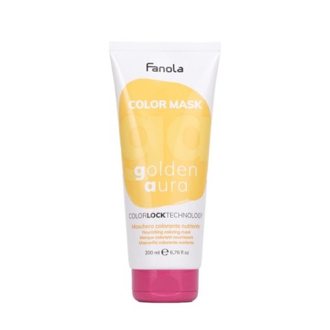 Fanola Color Mask golden aura 200ml maska koloryzująca do włosów