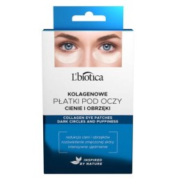 L'biotica Collagen Eye Patches kolagenowe płatki pod oczy Redukcja cieni i obrzęków 6szt. (P1)