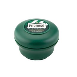 PRORASO Sapone odświeżające mydło do golenia w tyglu z olejkiem eukaliptusowym i mentolem 150ml (P1)