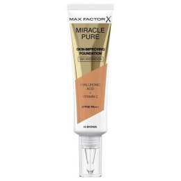 Max Factor Miracle Pure SPF30 PA+++ podkład poprawiający kondycję skóry 80 Bronze 30ml