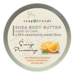 Shea Butter 80% masło do ciała Pomarańcza 200ml