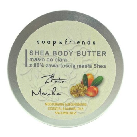 Shea Butter 80% masło do ciała Złoto Maroka 200ml