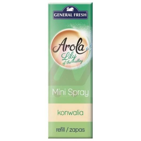 AROLA Mini Spray Odświeżacz Zapas Konwalia 15ml