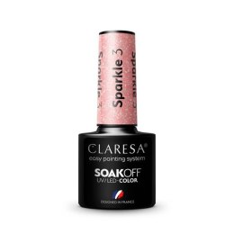 CLARESA Lakier hybrydowy Sparkle 3 -5g