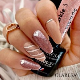 CLARESA Lakier hybrydowy Sparkle 3 -5g