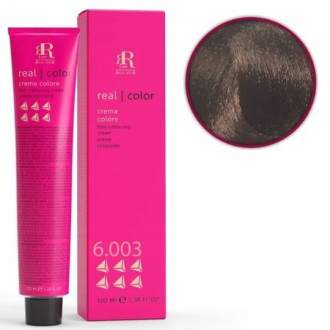 RR Line Farba do włosów 6.003 Naturalny ciepły ciemny blond 100ml