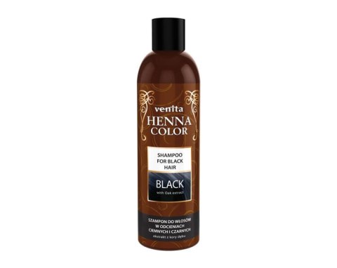 VENITA Henna Color Black szampon ziołowy do włosów w odcieniach ciemnych i czarnych 250ml (P1)